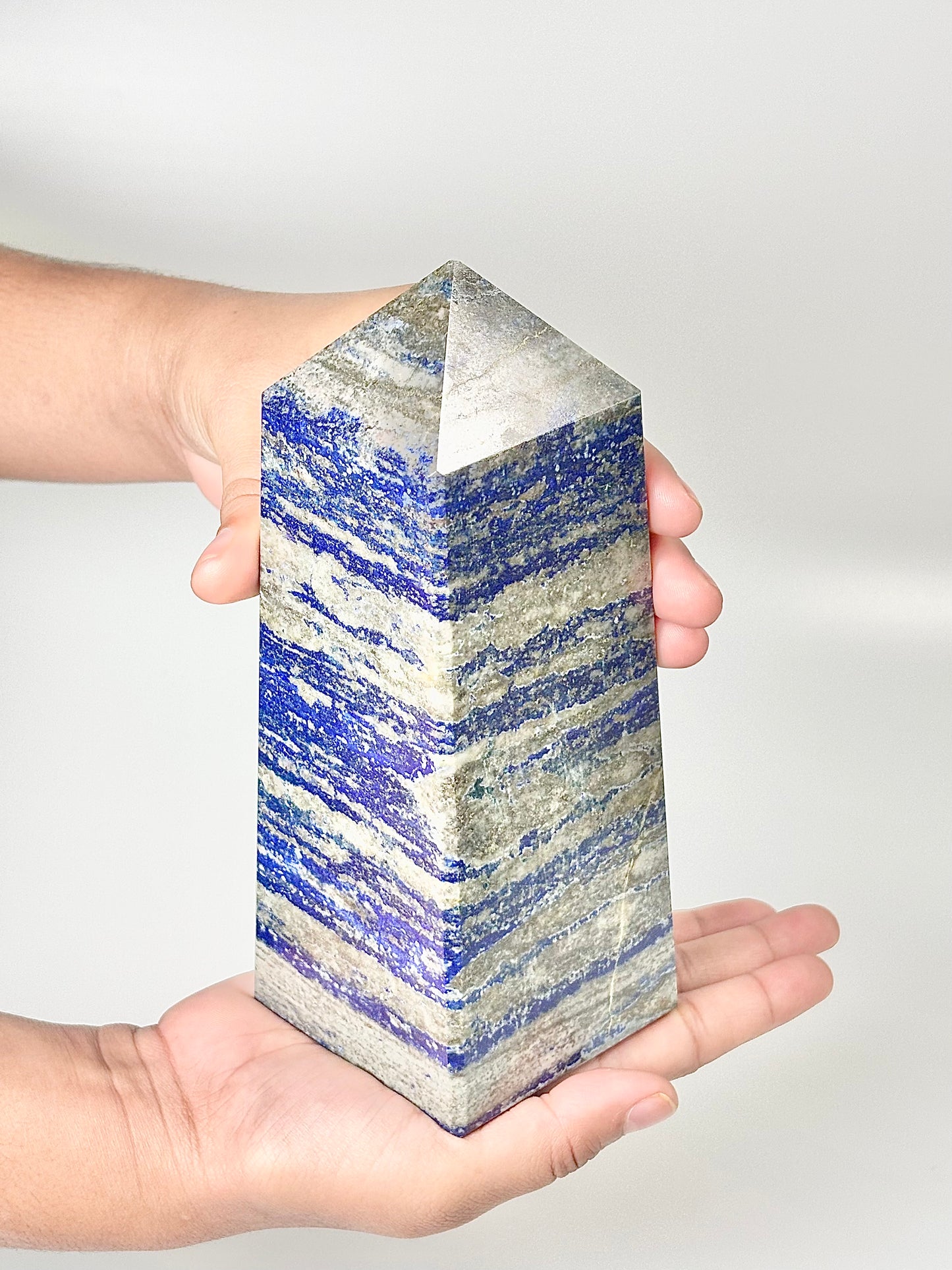 Four Facet Lapis Lazuli Tower – 1.6kg - Truth, Wisdom & Inner Power