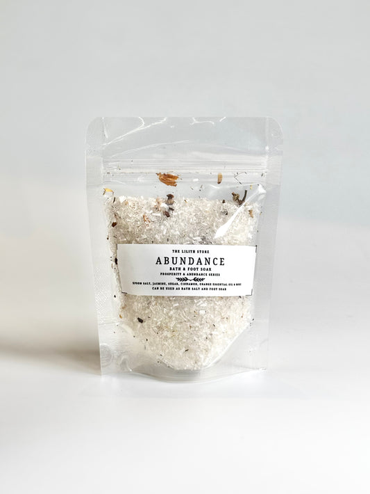 Abundance Bath & Foot Soak - Prosperity Ritual Blend