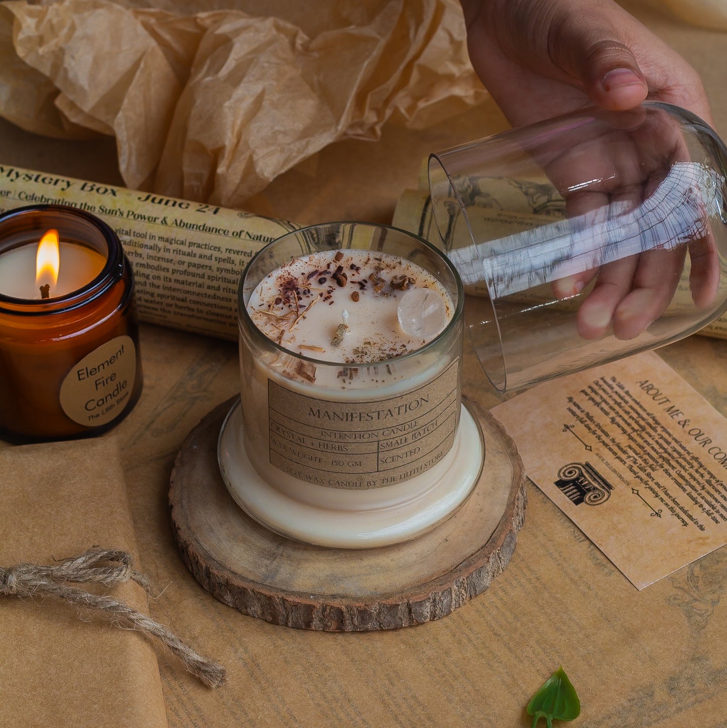 Manifestation Intention Candle | Ritual Candle