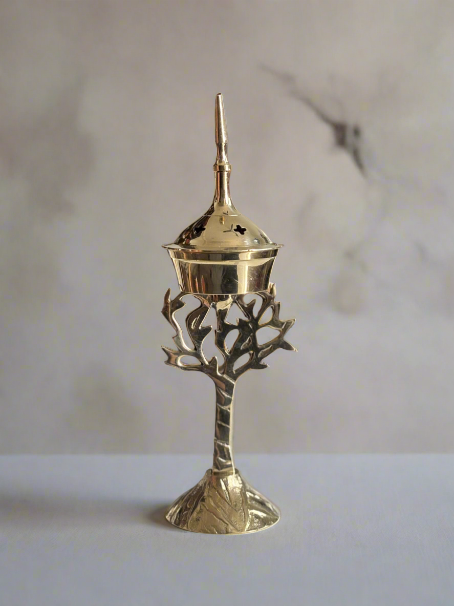 Brass Incense Holder | Witchy Altarware | Altar Decor