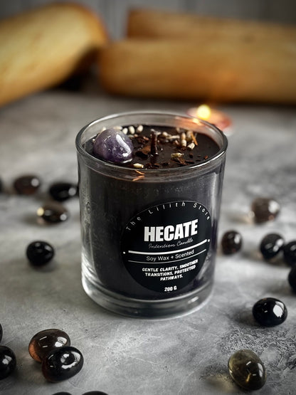 Hecate Altar Candle – 200 g Soy Wax Jar Candle for Ritual & Devotion