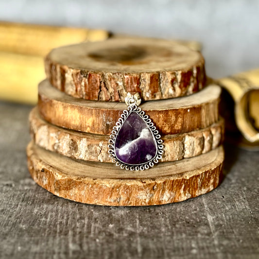 Amethyst Pendant – Calm, Clarity & Balance