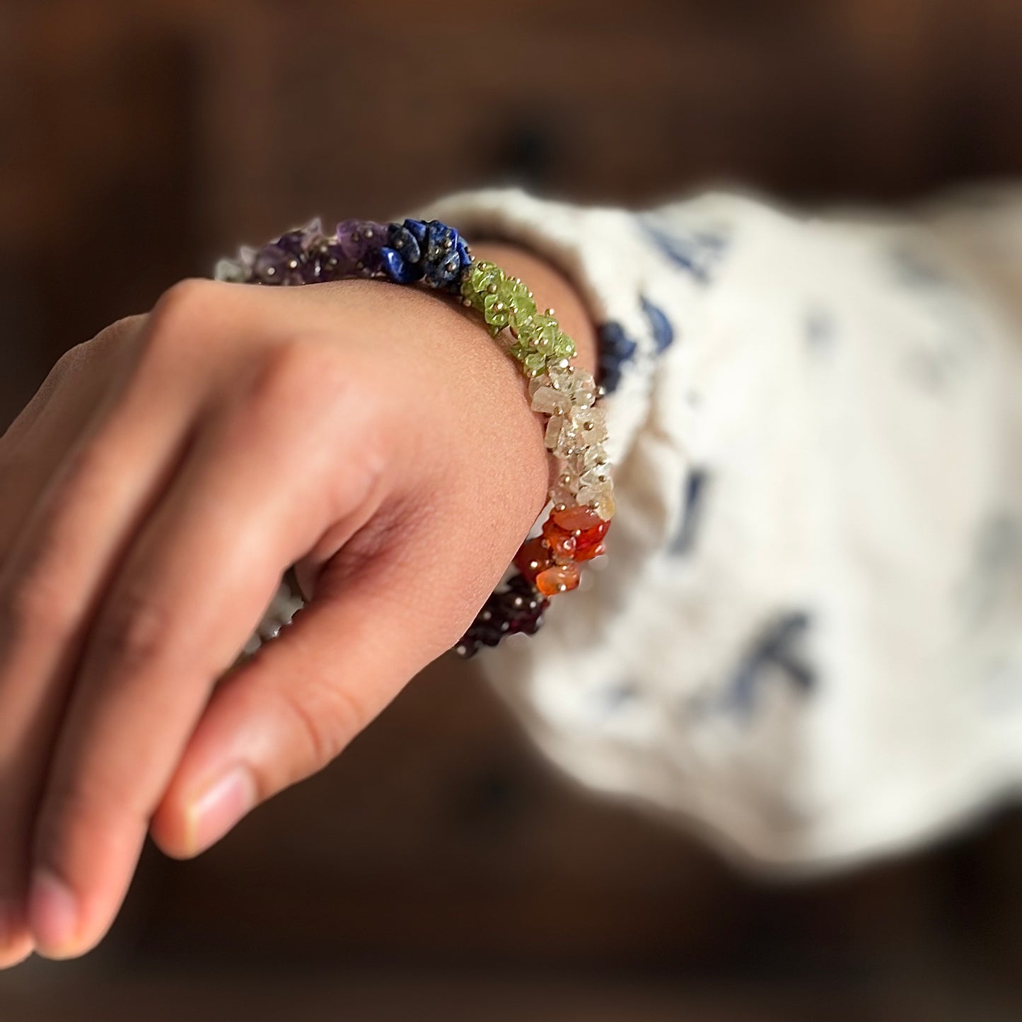 Seven Chakra Bracelet | Chips Bracelet