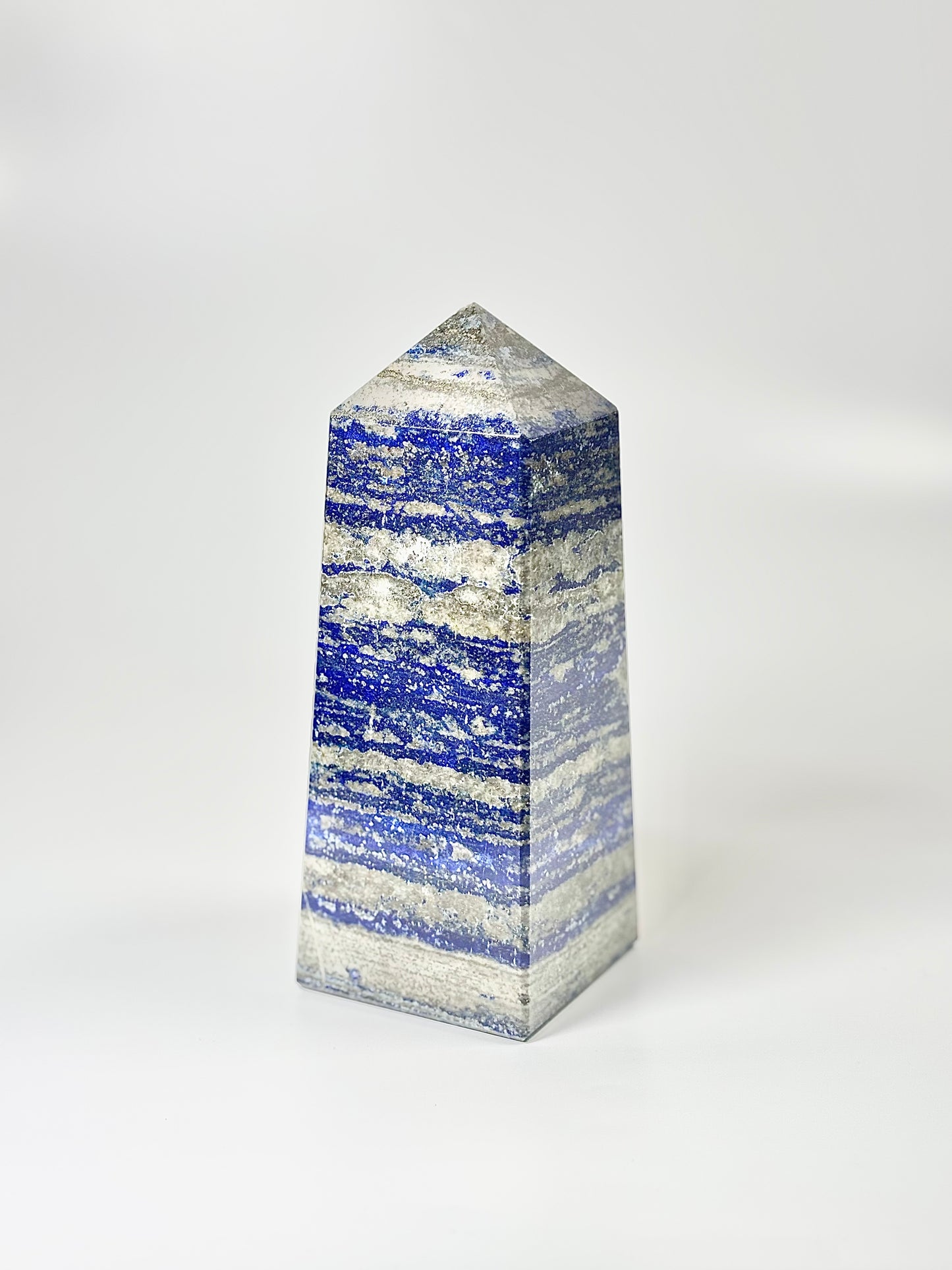 Four Facet Lapis Lazuli Tower – 1.6kg - Truth, Wisdom & Inner Power