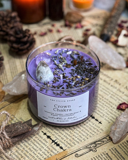 Crown Chakra Intention Candle