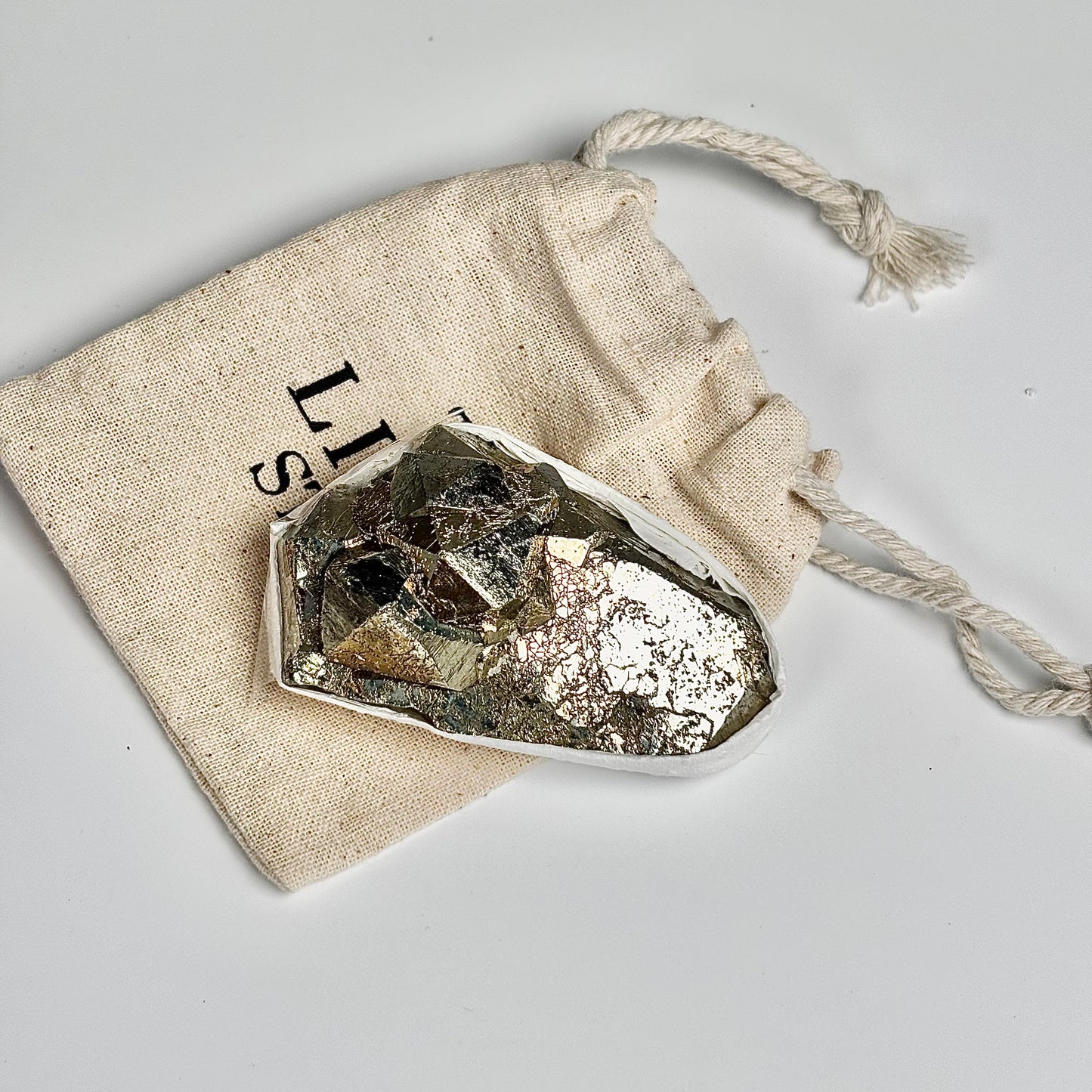 Peruvian Pyrite Cluster – 154g -Golden Brilliance & Striking Presence