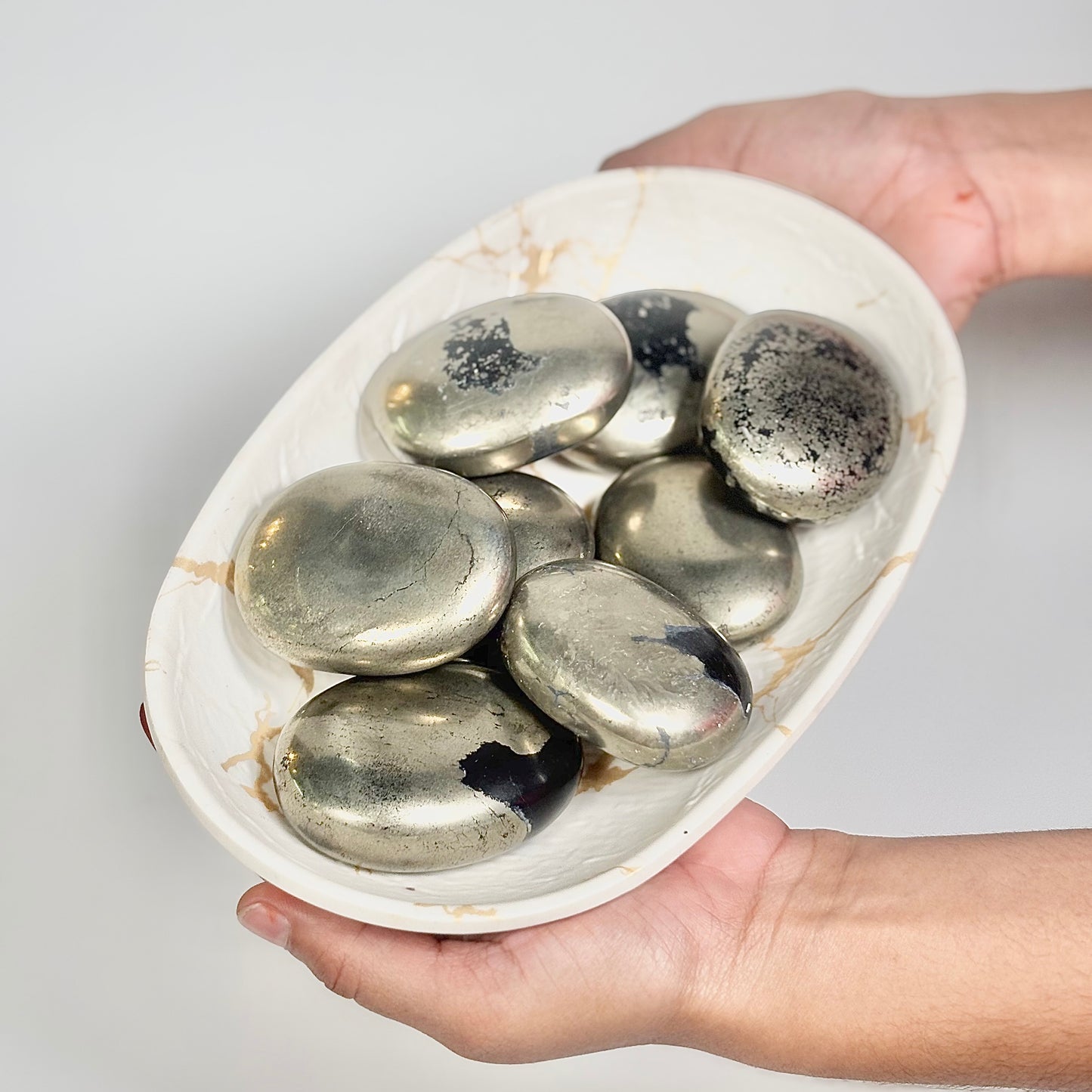 Pyrite Palm Stone | Stone for Abundance