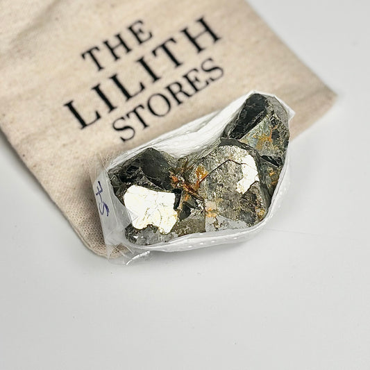 Peruvian Pyrite Cluster – 75g -Golden Brilliance & Striking Presence