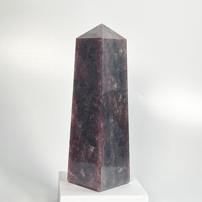 Strawberry Quartz Four-Facet Tower – 1295g - Heart Chakra • Radiate Love • Embrace Joy
