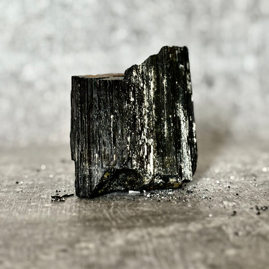 Raw Free Form Large Black Tourmaline 590 Gm
