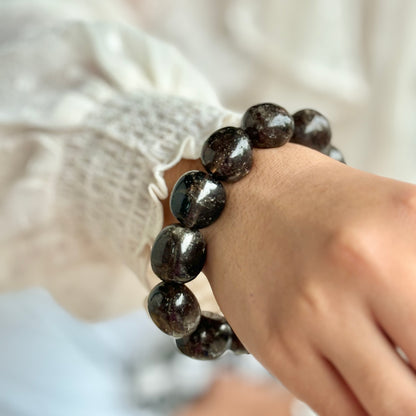 Smoky Quartz Tumble Bracelet | Protection, Strength & Stability