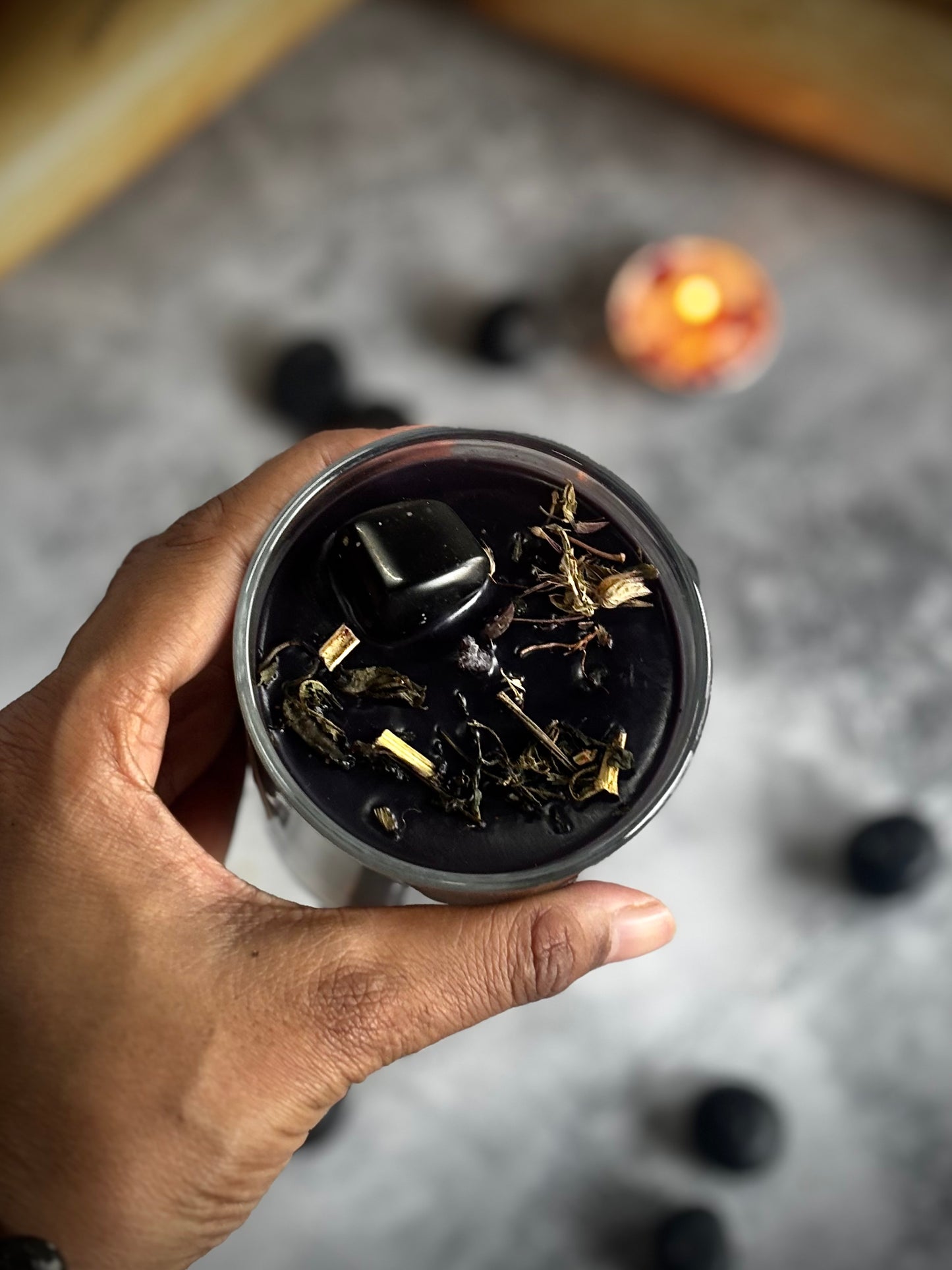 Cerridwen Altar Candle – 200 g Soy Wax Jar Candle for Ritual & Devotion