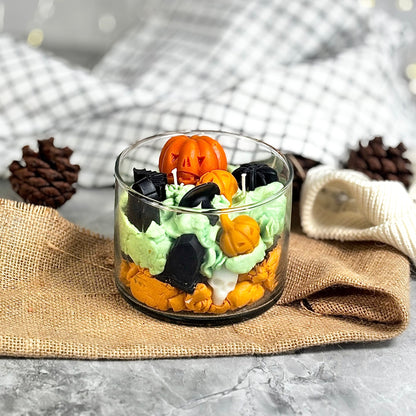 Pumpkin Graveyard Candle  – Pumpkin Spice Soy Wax