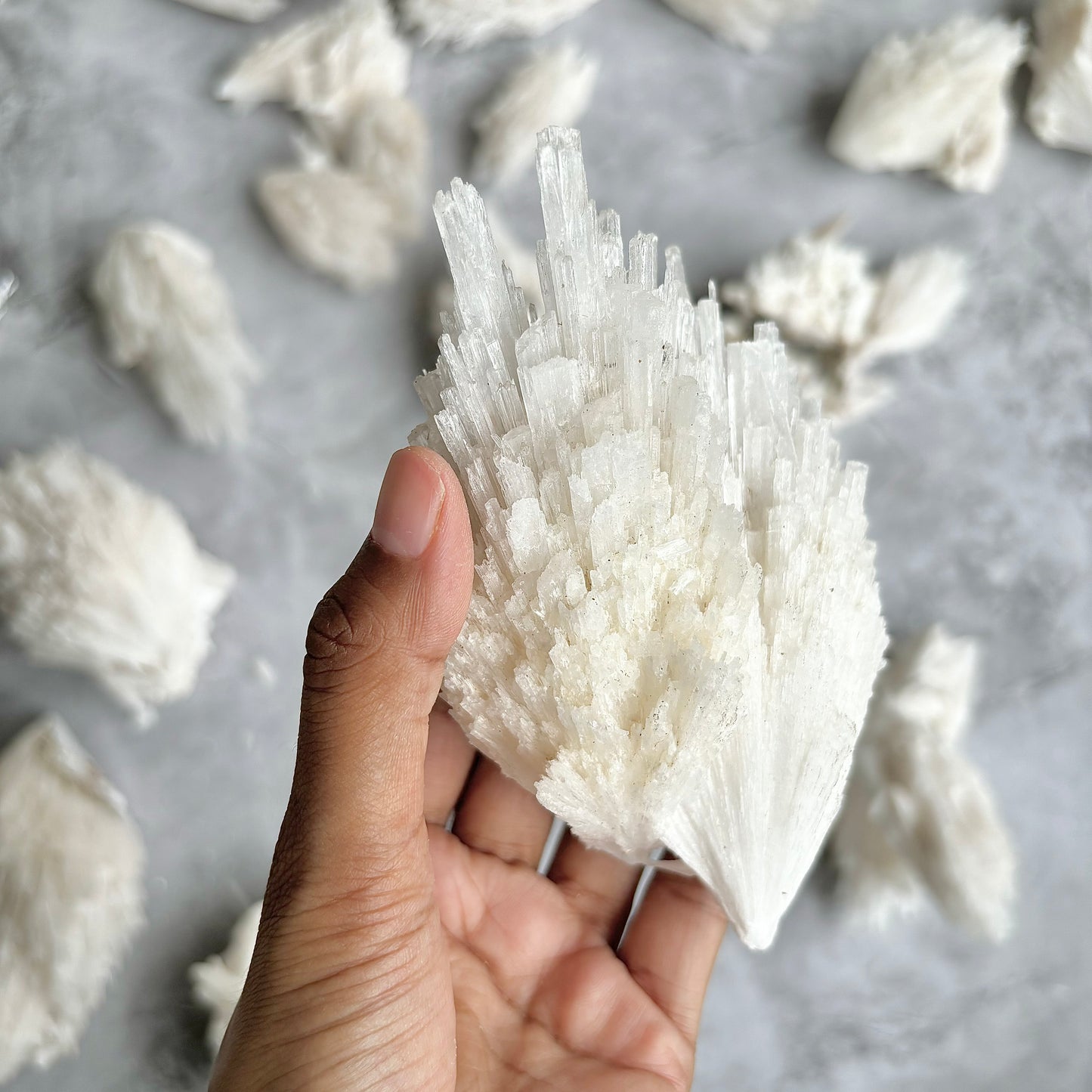 Scolecite cluster - 406 Gm | Inner Peace & Spiritual Transformation