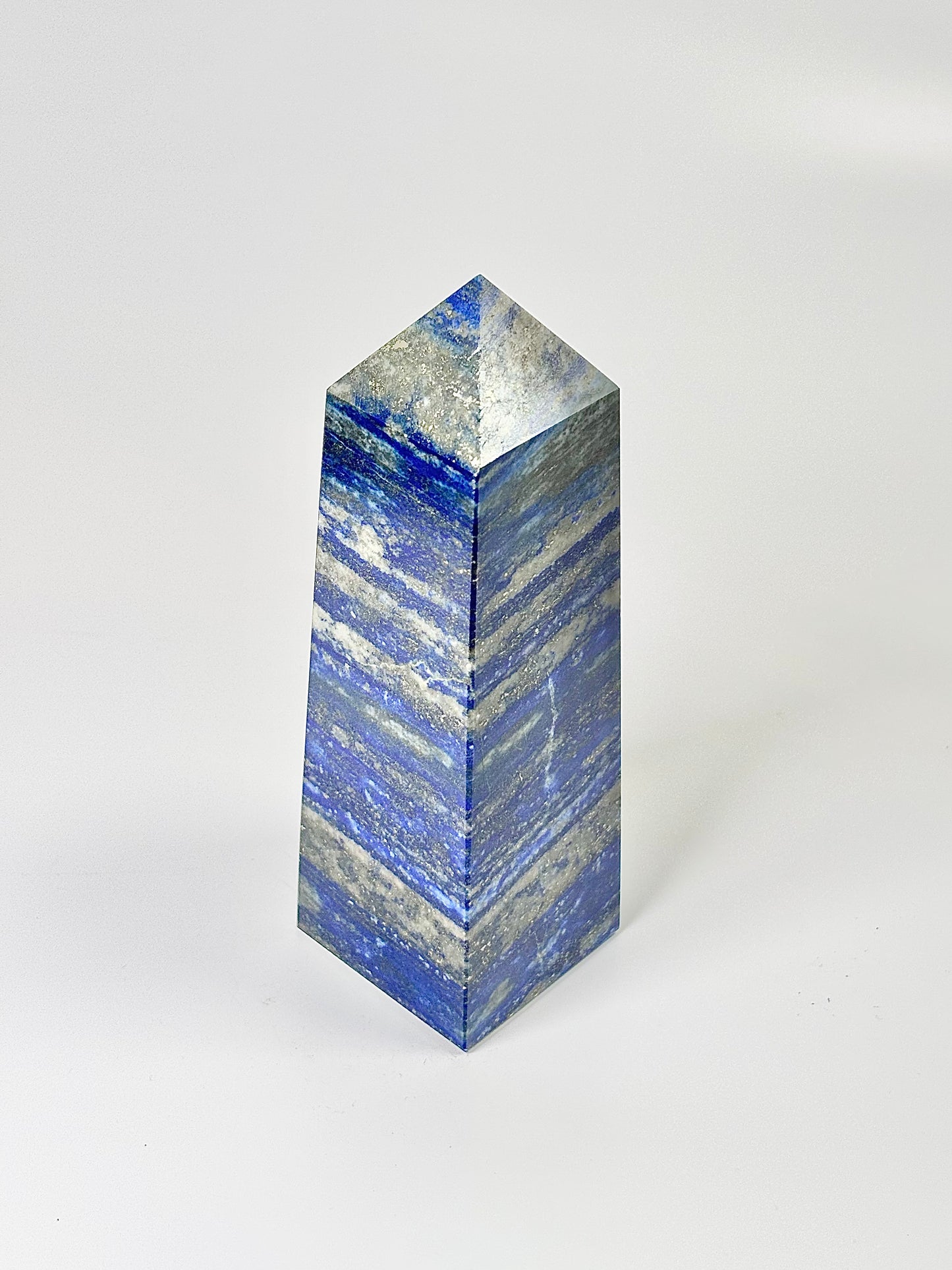 Four Facet Lapis Lazuli Tower – 800g - Truth, Wisdom & Inner Power