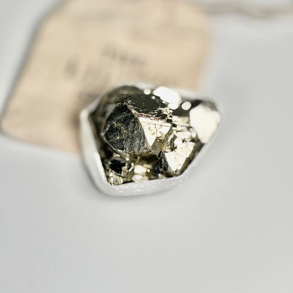 Peruvian Pyrite Cluster – 174 -Golden Brilliance & Striking Presence