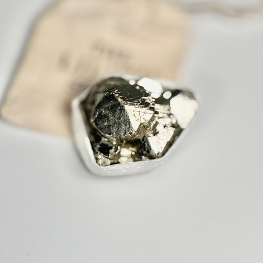 Peruvian Pyrite Cluster – 174 -Golden Brilliance & Striking Presence