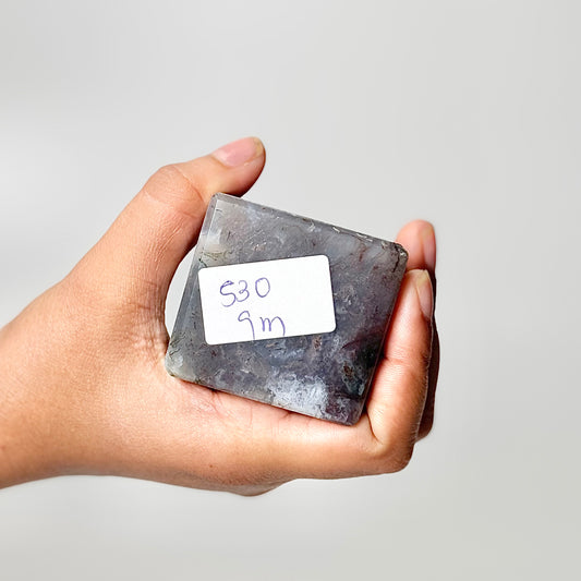 Four Facet Moss Agate Tower – 530g - Nature-Inspired Calm & Grounded Beauty