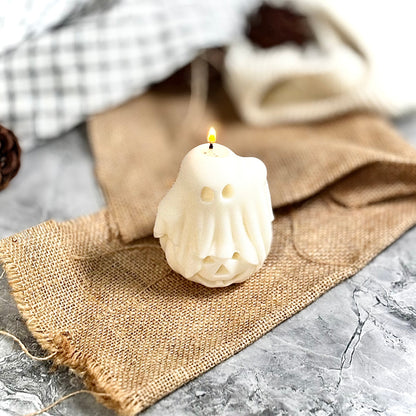 Ghost Shaped Halloween Soy Scented Candle