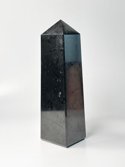 Four Facet Black Tourmaline Tower – 1.7 Kg - Strength, Stability & Refined Style