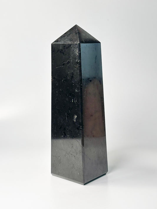 Four Facet Black Tourmaline Tower – 1.7 Kg - Strength, Stability & Refined Style