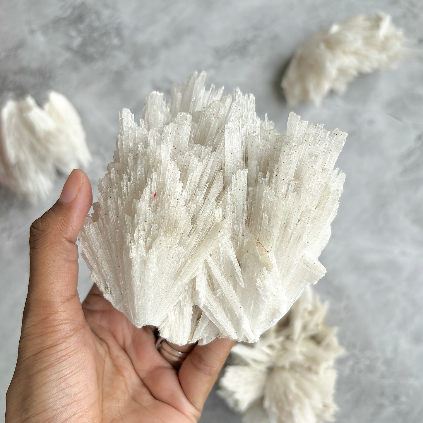 Scolecite cluster - 472 Gm | Inner Peace & Spiritual Transformation