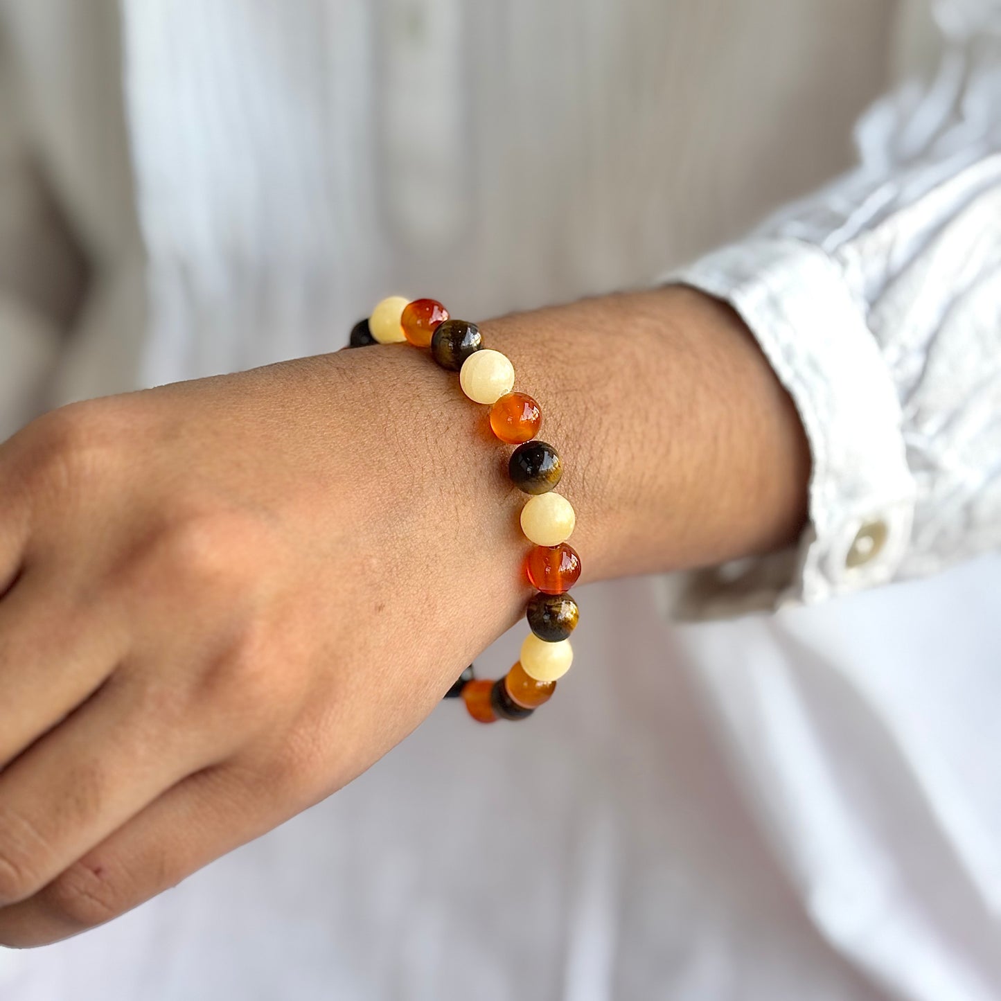 Confidence & Personal Power - 8mm Bead Bracelet | Combination Bracelet Series