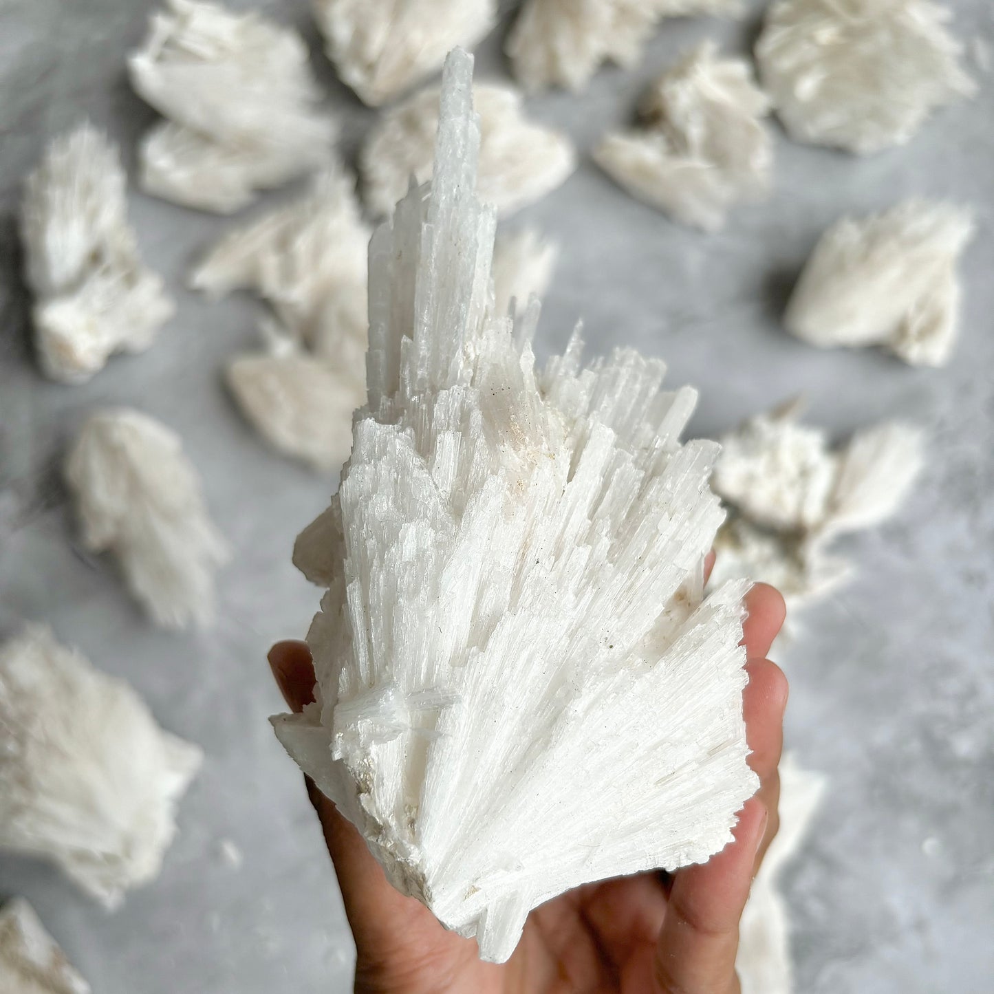 Scolecite cluster - 300 Gm | Inner Peace & Spiritual Transformation