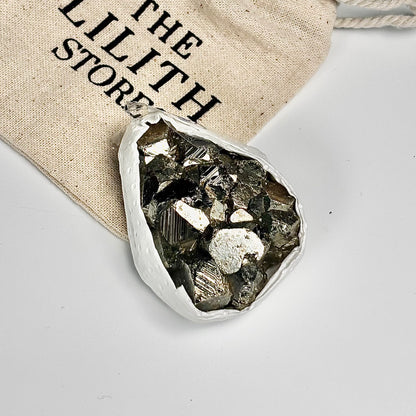 Peruvian Pyrite Cluster – 107g -Golden Brilliance & Striking Presence