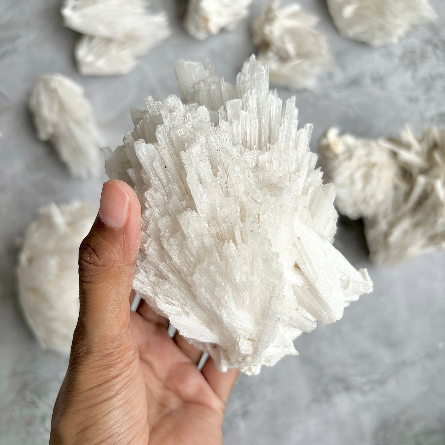 Scolecite cluster - 657 Gm | Inner Peace & Spiritual Transformation