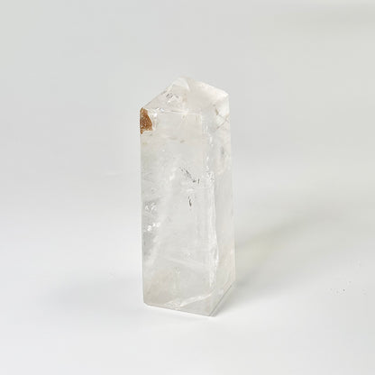 Four Facet Clear Quartz Tower – 290g - Amplify, Align & Awaken