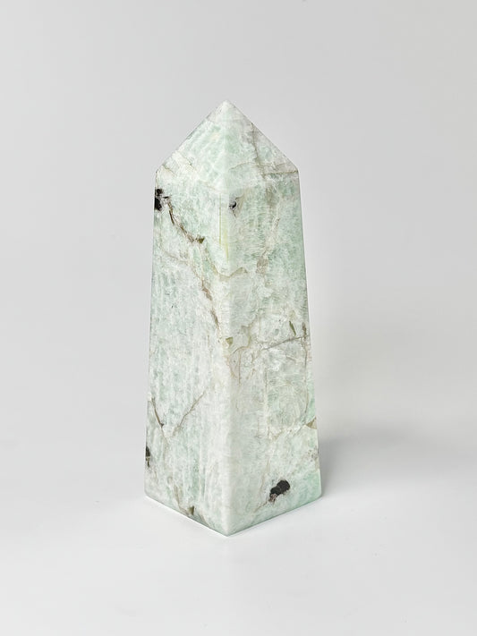 Four Facet Amazonite Tower – 660g - Soothing Colour & Grounded Form