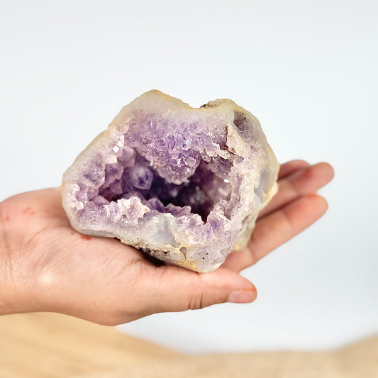 Amethyst Cluster - 324 Gm | Helps activating Third Eye & Psychic abilities