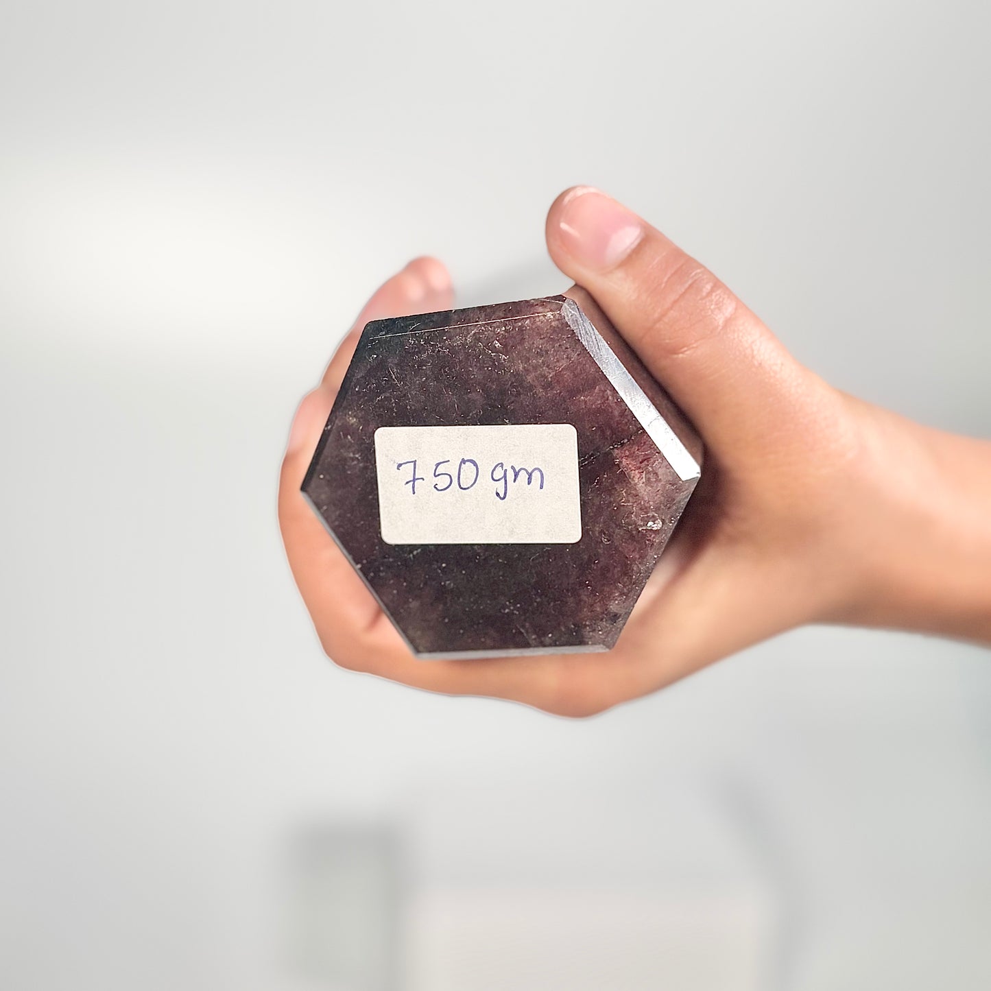 Strawberry Quartz Six -Facet Tower – 750g - Heart Chakra • Radiate Love • Embrace Joy