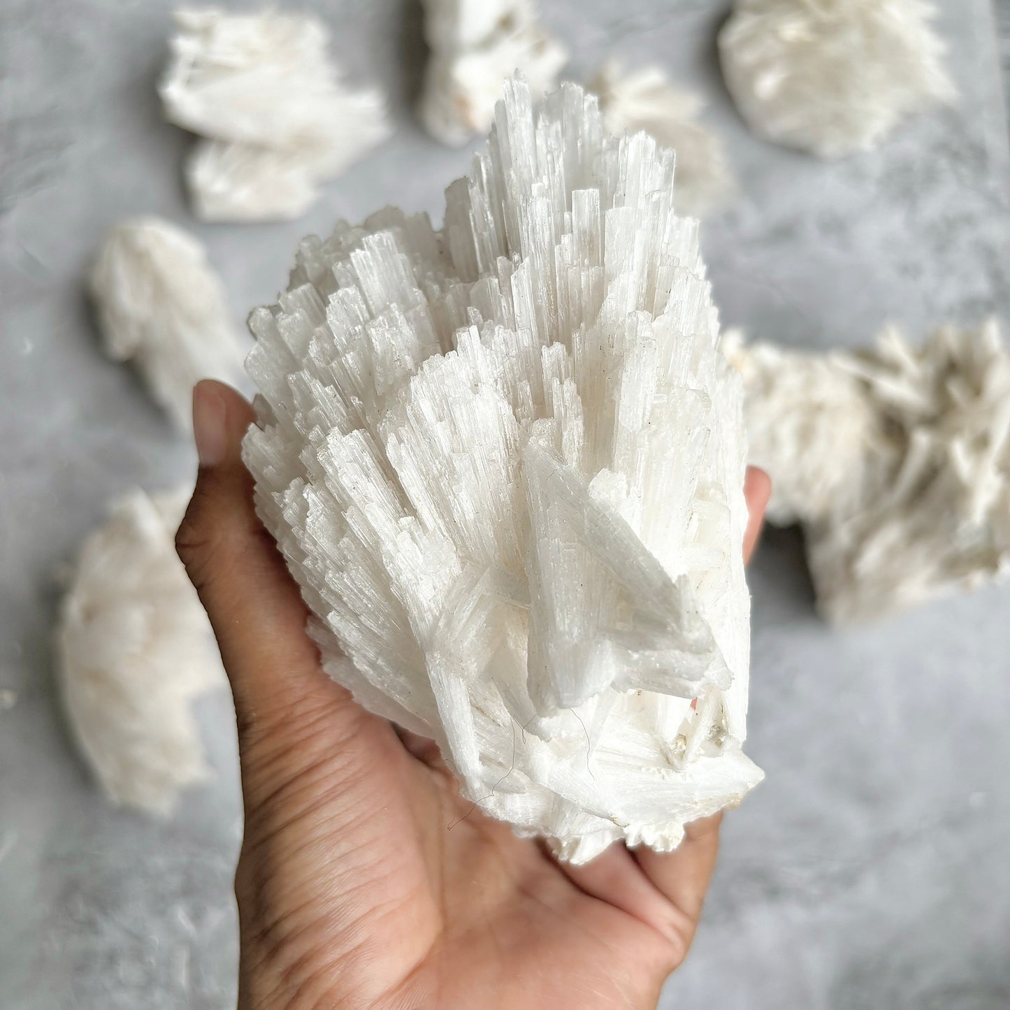 Scolecite cluster - 657 Gm | Inner Peace & Spiritual Transformation