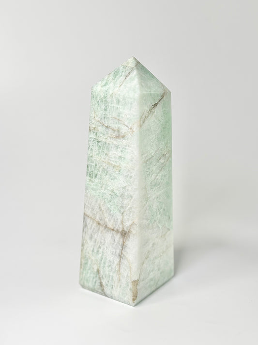 Four Facet Amazonite Tower – 772g - Soothing Colour & Grounded Form