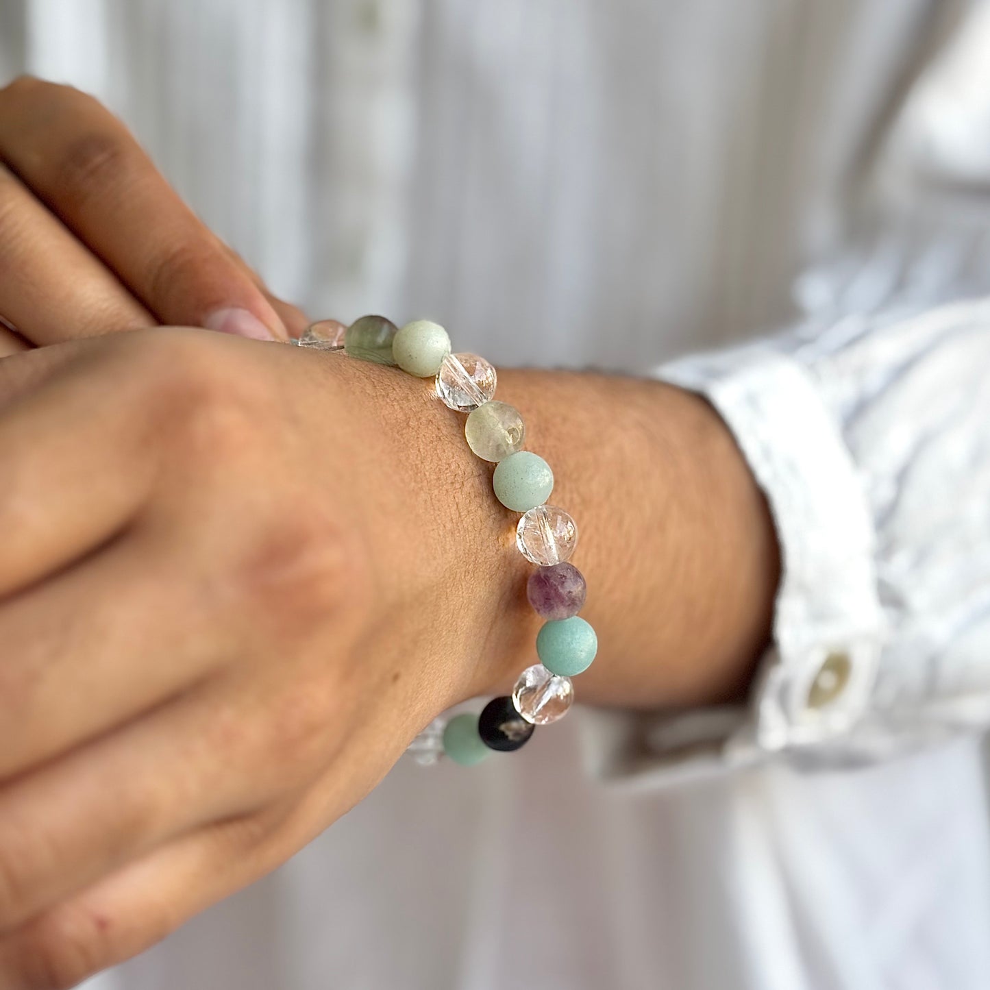 Focus & Memory - 8mm Bead Bracelet | Combination Bracelet Series