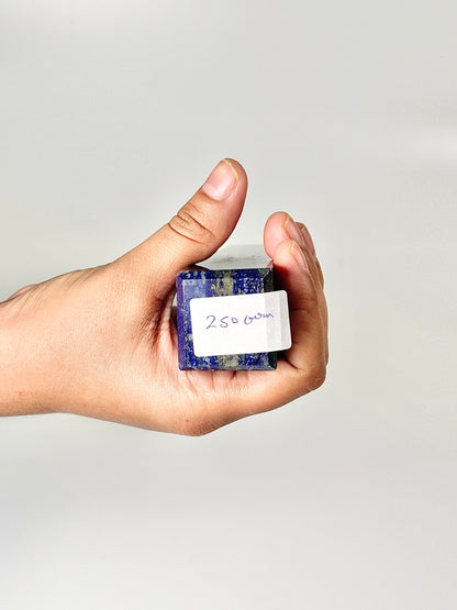 Four Facet Lapis Lazuli Tower – 250g - Truth, Wisdom & Inner Power