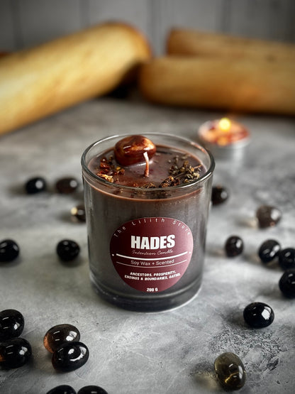 Hades Altar Candle – 200 g Soy Wax Jar Candle for Ritual & Devotion