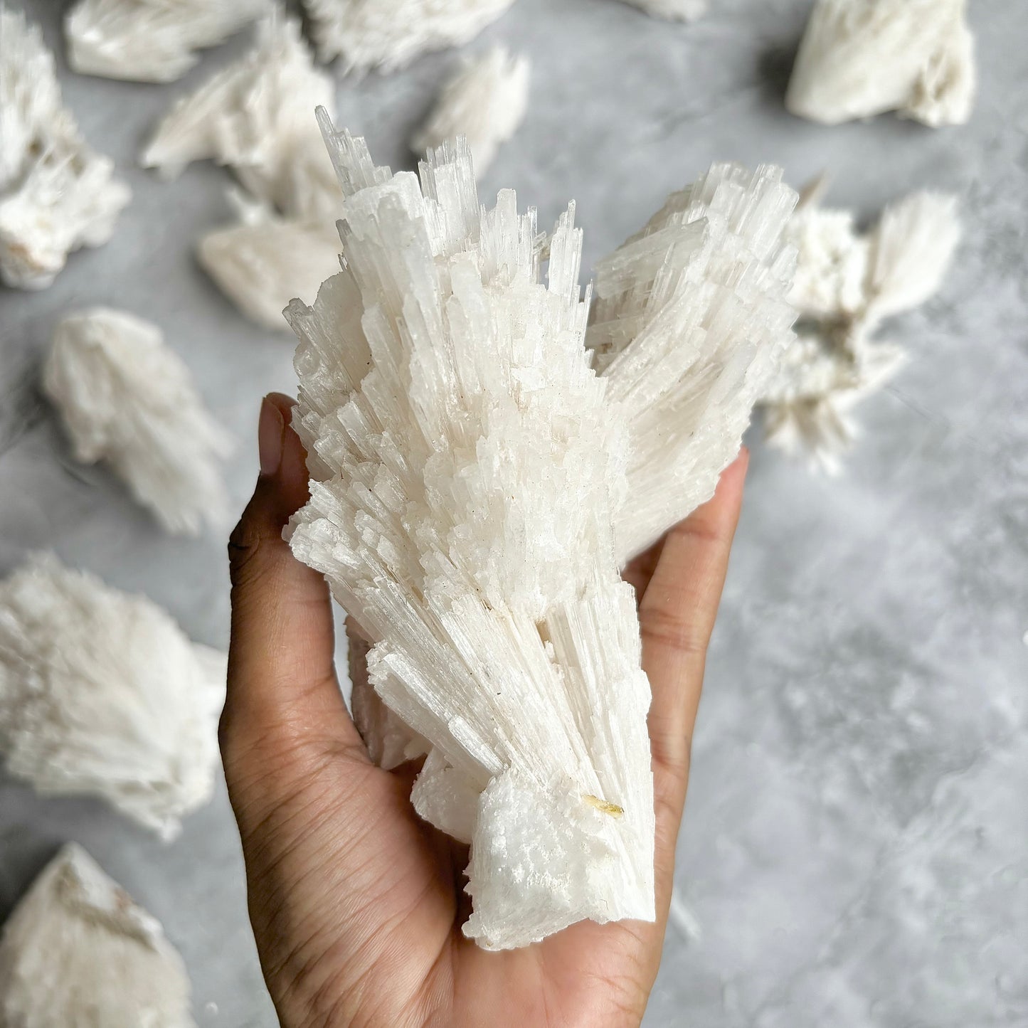 Scolecite cluster - 418 Gm | Inner Peace & Spiritual Transformation