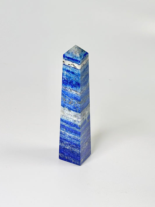 Four Facet Lapis Lazuli Tower – 200g (A) - Truth, Wisdom & Inner Power