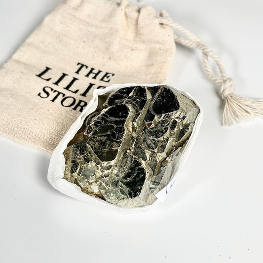 Peruvian Pyrite Cluster – 180g -Golden Brilliance & Striking Presence