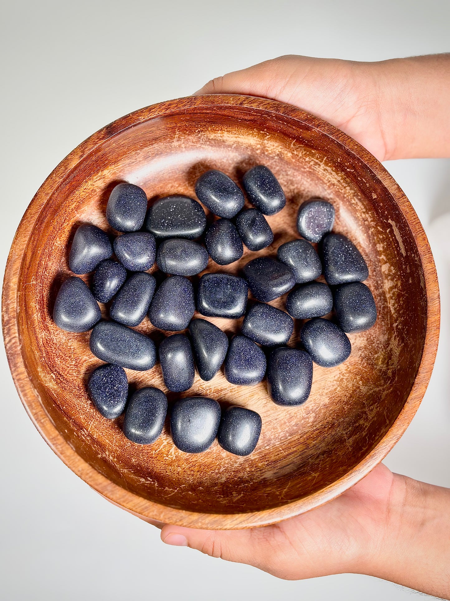 Blue Goldstone Tumble Stone (B) – 1 Piece | The Lilith Store