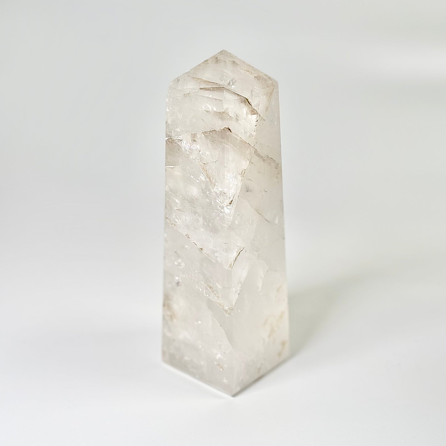 Four Facet Clear Quartz Tower – 780g - Amplify, Align & Awaken