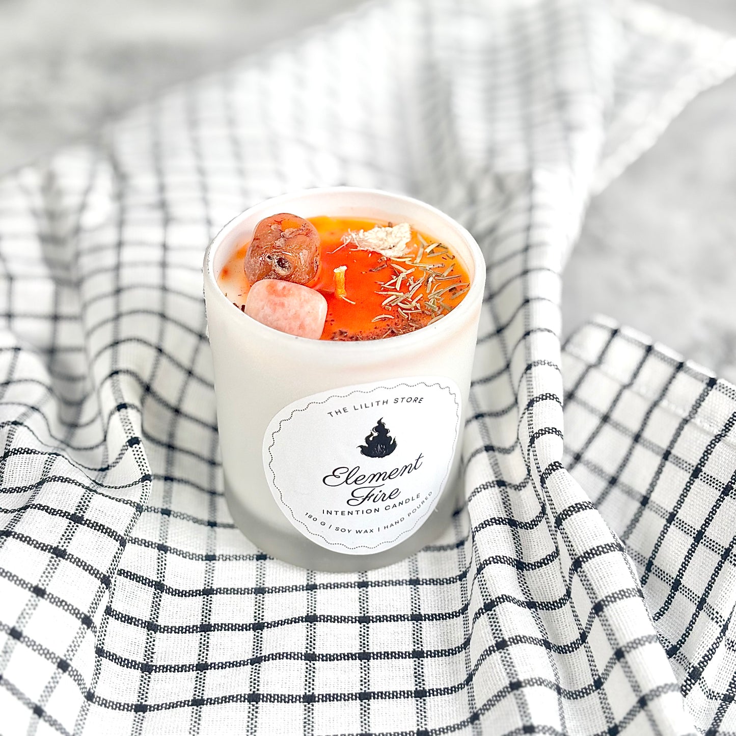 Elemental Fire Intention Candle