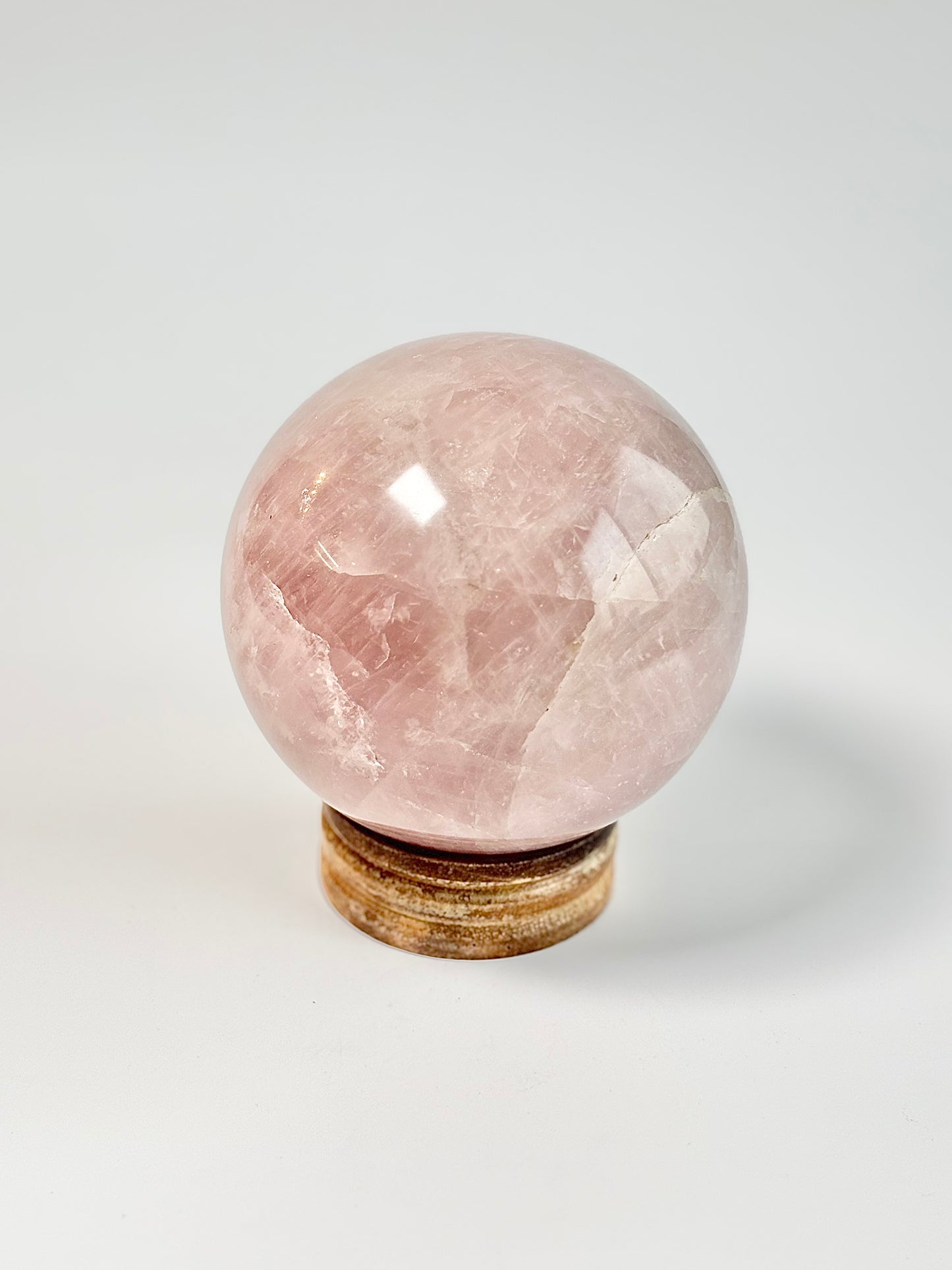 Rose Quartz XL Sphere - 1.8 Kg | Stone of Love & Self Love