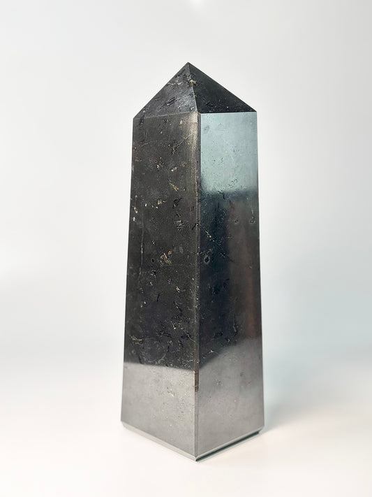 Four Facet Black Tourmaline Tower – 3.2 Kg - Strength, Stability & Refined Style