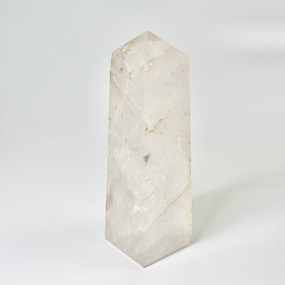 Four Facet Clear Quartz Tower – 780g - Amplify, Align & Awaken