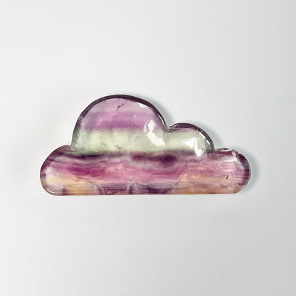 Multi Fluorite Cloud-Shaped Bowl