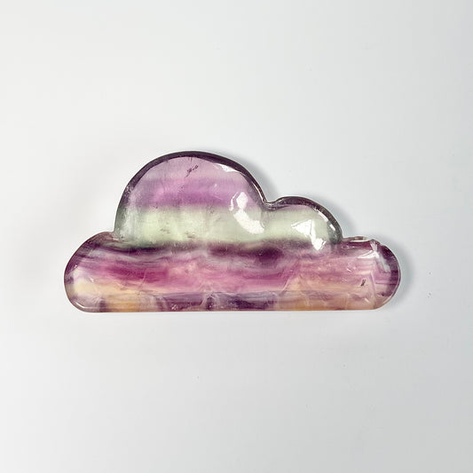 Multi Fluorite Cloud-Shaped Bowl